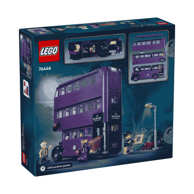 LEGO HARRY POTTER 76446 Đồ Chơi Lắp Ráp Cuộc Phiêu Lưu Xe Bus Hiệp Sĩ (499 chi tiết)