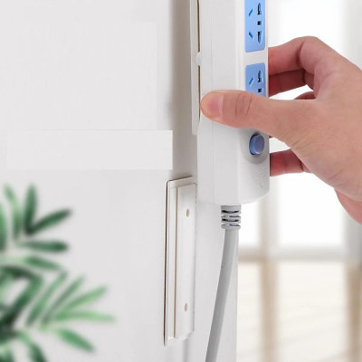 Combo 5 Giá Treo Ổ Cắm Điện, Modem Dán Tường Tiện Dụng PaKaSa - Hàng Chính Hãng