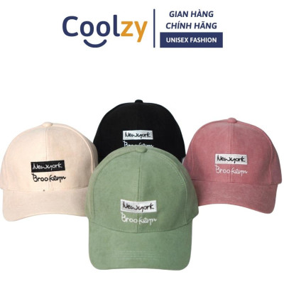 Mũ lưỡi trai ️ Nón kết thêu chữ Newyork phong cách Ulzzang form unisex nam nữ N03