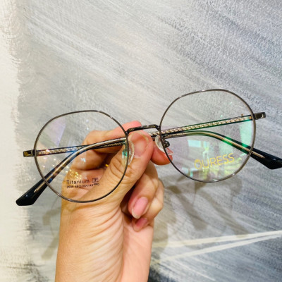 Gọng kính cận 2035 2018 chất liệu titan thời trang mắt kính OURESS nam nữ siêu nhẹ siêu bền
