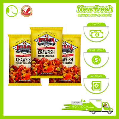[GIAO NHANH HCM] Bột Gia Vị Mỹ Louisiana Crawfish Shrimp & Crab Boil chuyên dành cho hải sản - Gói 142Gr