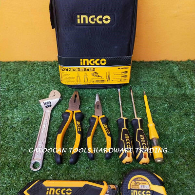 BỘ 8 DỤNG CỤ CẦM TAY INGCO HKTH10808 - HÀNG CHÍNH HÃNG