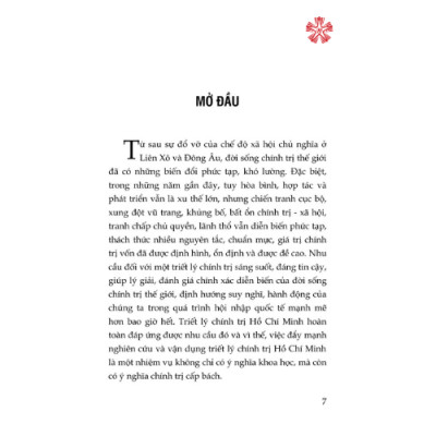 Triết lý chính trị Hồ Chí Minh (bản in 2024)