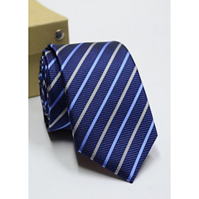 Cà Vạt Nam Titishop VN064 (145 x 6 cm) - Xanh