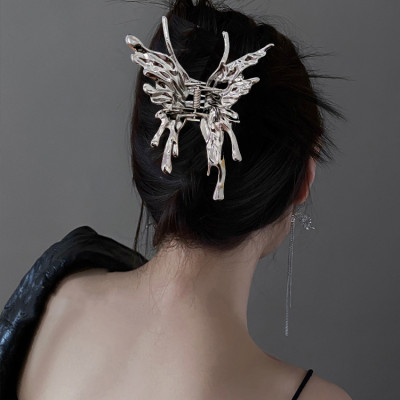 Kẹp tóc kim loại con bướm butter fly clips loại lớn - kẹp tóc kim loại hot trend 2023 - Kẹp tóc con bướm trang trí tóc đẹp - Kẹp tóc butter fly