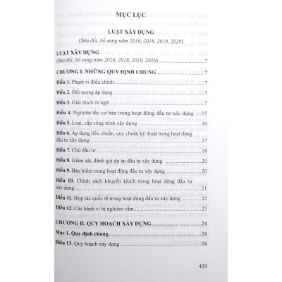 Luật Xây Dựng Kiến Trúc Song ngữ Việt-Anh