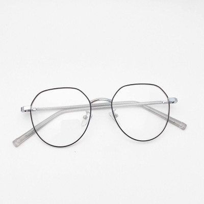 Kính vintage Kim loại  Hàn Quốc gọng lõi cốt cao cấp -KL6833