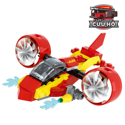 Đồ Chơi: Ghép Hình - Lực Lượng Cứu Hộ_ Cấp Cứu Đường Không (62 Chi Tiết) DK81177