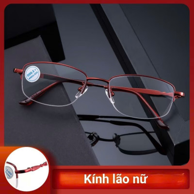 Kính lão đọc sách dành cho nữ phong cách thời trang đẹp mắt