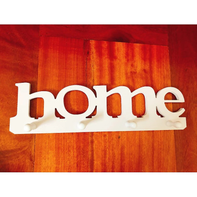 Móc gỗ treo tường Home 4 móc - Hàng chính hãng 