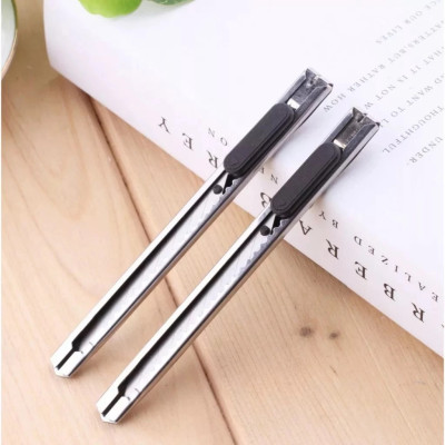 Dao rọc giấy lưỡi nhỏ cắt giấy văn phòng vỏ kim loại siêu bén - miếng lót chuột