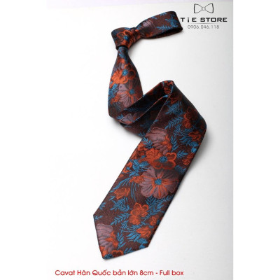 Cavat 8cm bản lớn Hàn Quốc cao cấp, nhiều mẫu - Tặng kèm hộp Full box