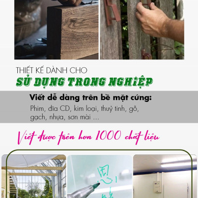 Hộp 10 Bút kỹ thuật STABILO Write-4-all PERMANENT M 1.0mm (AP146M/10) - Xanh