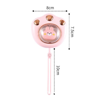 Máy Sưởi Ấm Cầm Tay Hình Chân Gấu - Sạc USB - Tùy Chỉnh Chế Độ Ấm, Tắt / Bật - giao mầu ngẫu nhiên
