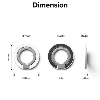 Vòng hít từ tính RINGKE Smart Ring Magnetic - Hàng Chính Hãng