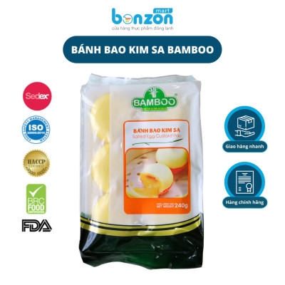 Bánh bao kim sa Bamboo 240g