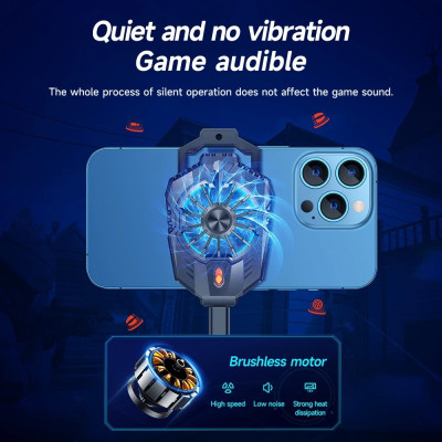 Sò Lạnh Quạt Tản Nhiệt Điện Thoại Chính Hãng GM10/GM26 thế hệ mới làm lạnh siêu nhanh chơi game siêu mượt giúp tăng FPS - Bảo Hành 12 Tháng - Hàng Chính Hãng