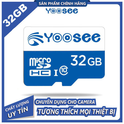 Thẻ Nhớ Micro Sd Yoosee 32Gb Class 10 90M/s - Hàng Chính Hãng