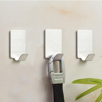 Móc Inox, Móc Dán Tường Siêu Dính, Treo Đồ Đa Năng Nhà Bếp Nhà Tắm, Treo Đồ Vật Trang Trí Trong Nhà , Móc Dán Tường Chịu Lực, Tiện Dụng. TakyHome 2002