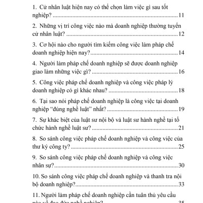 Đường vào nghề Pháp chế doanh nghiệp