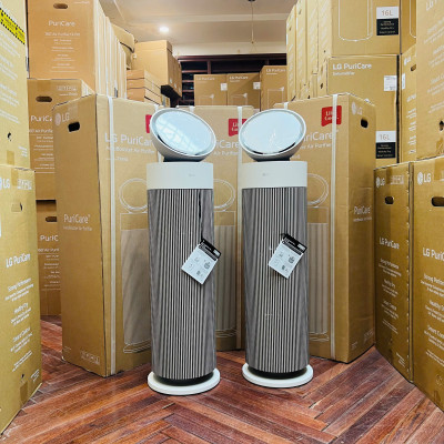 [GIÁ TẠI KHO] Máy lọc không khí LG PuriCare AeroBooster AS55GGSY0 - Bảo Hành 12 Tháng - Hàng chính hãng LG