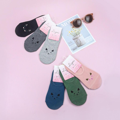 Tất hài nữ LUPERI SP14 chất cotton co giãn thấm hút mồ hôi kháng khuẩn an toàn cho da