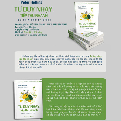 Tư Duy Nhạy, Tiếp Thu Nhanh (Tủ Sách Khoa Học Kỹ Năng Cho Thời Đại Mới)