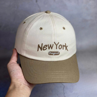 Nón kết, mũ lưỡi trai New york Original phối vải kaki form chuẩn thời trang siêu đẹp (Ảnh thật)