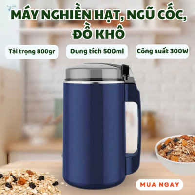 Máy Xay Ngũ Cốc Mini Đa Năng 300W – Dễ Dùng, Nghiền Nhanh, Chất Liệu Inox Cao Cấp, đèn ốp trần