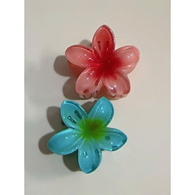 COMBO 2 Kẹp tóc hoa sứ mini 4cm