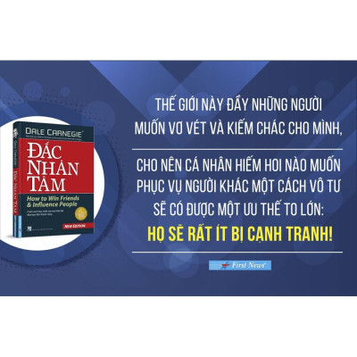Đắc Nhân Tâm (Bìa cứng) - Dale Carnegie