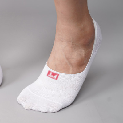 Combo 10 đôi tất vớ lười nam cotton organic kháng khuẩn khử mùi có silicon chống tụt gót JAMANO