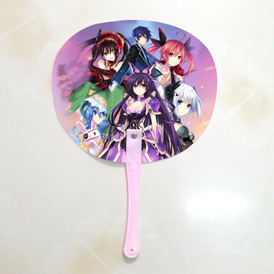 Qụat cầm tay in ảnh 2 mặt khác nhau Date A Live 