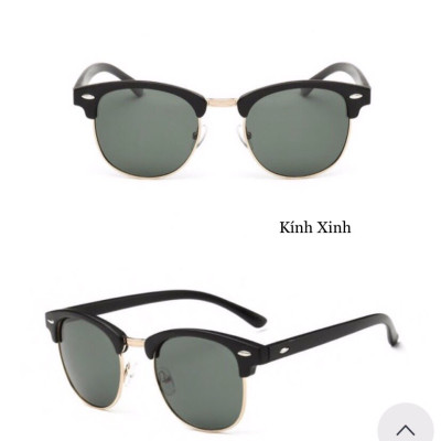 Kính râm, Kính mát Nam Club Nửa Viền Thời Trang