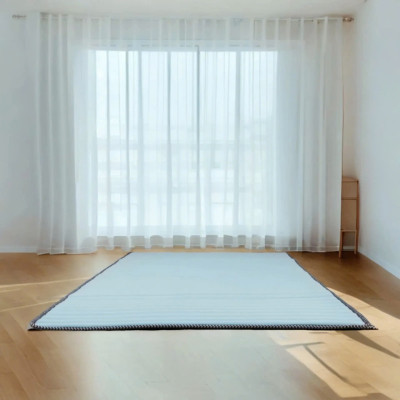 Nệm foam mát lạnh sinh viên giá rẻ, nệm ngủ văn phòng chống trượt Tatana- Độ cao 2.5cm- Màu ngẫu nhiên.