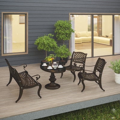 Ghế Nhôm Đúc AC-03-Br