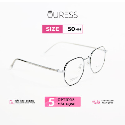 Gọng kính Titanium cao cấp thời trang nam nữ Ouress BL7220