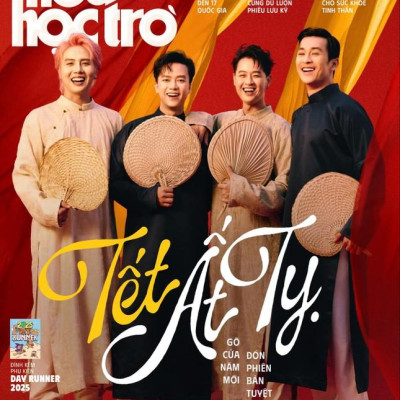 Sách - Hoa Học Trò - Số 1449 - H2Tết Ất Tỵ - Detox Cảm Xúc Để Đón Năm Mới Thật Vui! - Tặng Kèm Sổ Tay Nhật Ký 2025 Ngập Tràn Vũ Trụ Capybara