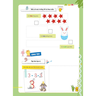 Sách Pomath - Toán Tư Duy Cho Trẻ 4-6 Tuổi (Tập 3)