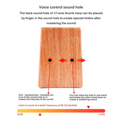 Đàn Kalimba Có Hướng Dẫn Tiếng Việt 17 Phím Đủ Phụ Kiện Thumb Piano BWS