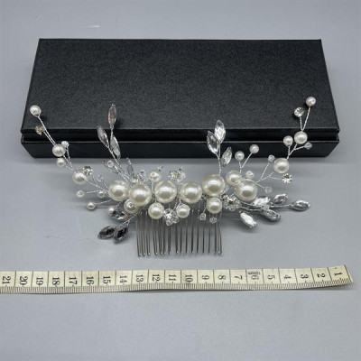 Ốp cài tóc hạt trai đính đá mẫu mới