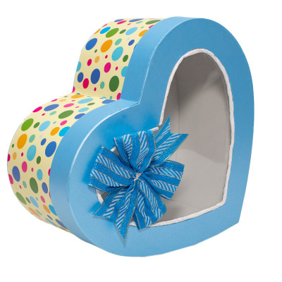 Hộp Quà Tim Kiếng Ti052 - 27x12 cm - ngẫu nhiên