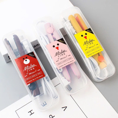 Phụ kiện tóc -Dụng cụ tạo  kiểu  tóc  đa năng  mini có hộp ,   nhỏ gọn tiện lợi khi đi du lịch