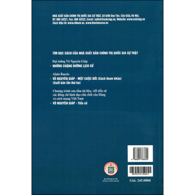 Combo 2 Cuốn: Võ Nguyên Giáp Danh Tướng Thời Đại Hồ Chí Minh + Tổng Tư Lệnh Võ Nguyên Giáp Trong Những Năm Đế Quốc Mỹ Leo Thang Chiến Tranh (1965-1969)(Tái Bản)