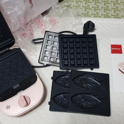 Máy làm bánh cá Hàn Quốc 3 in 1 Kichera Made in Korea Hàng chính hãng