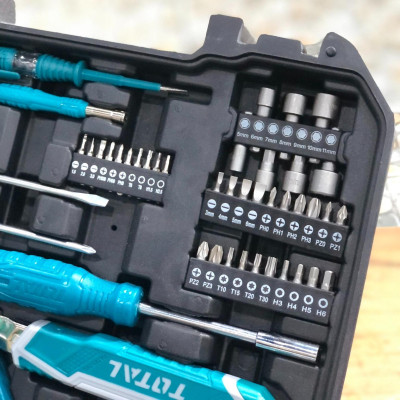 BỘ 130 CÁI CÔNG CỤ TOTAL THKTHP21306 - HÀNG CHÍNH HÃNG