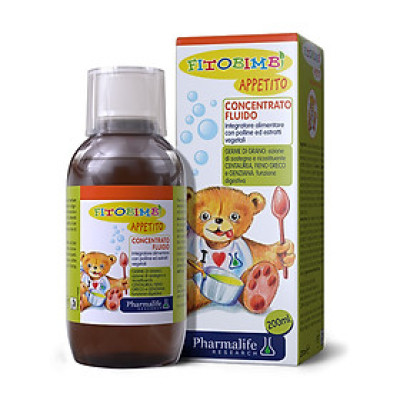 FITOBIMBI APPETITO – SIRO ĂN NGON 3 TÁC ĐỘNG TỪ THẢO DƯỢC CHUẨN HÓA CHÂU ÂU(200ML)