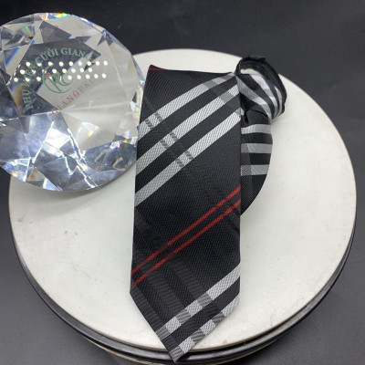 Caravat nam thắt sẵn bản nhỏ 6cm bộ sưu tập cà vạt nam mẫu mới Giangpkc hoạ tiết kẻ thanh lịch 2021