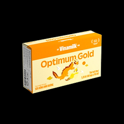Thùng 48 Hộp Sữa Bột Pha Sẵn Vinamilk Optimum Gold 110ml