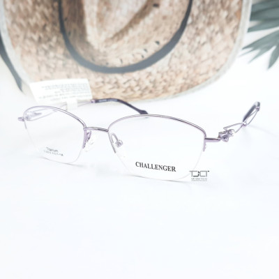 GỌNG KÍNH XẺ CƯỚC THỜI TRANG DÀNH CHO NỮ, CHÍNH HÃNG CHALLENGER C22019